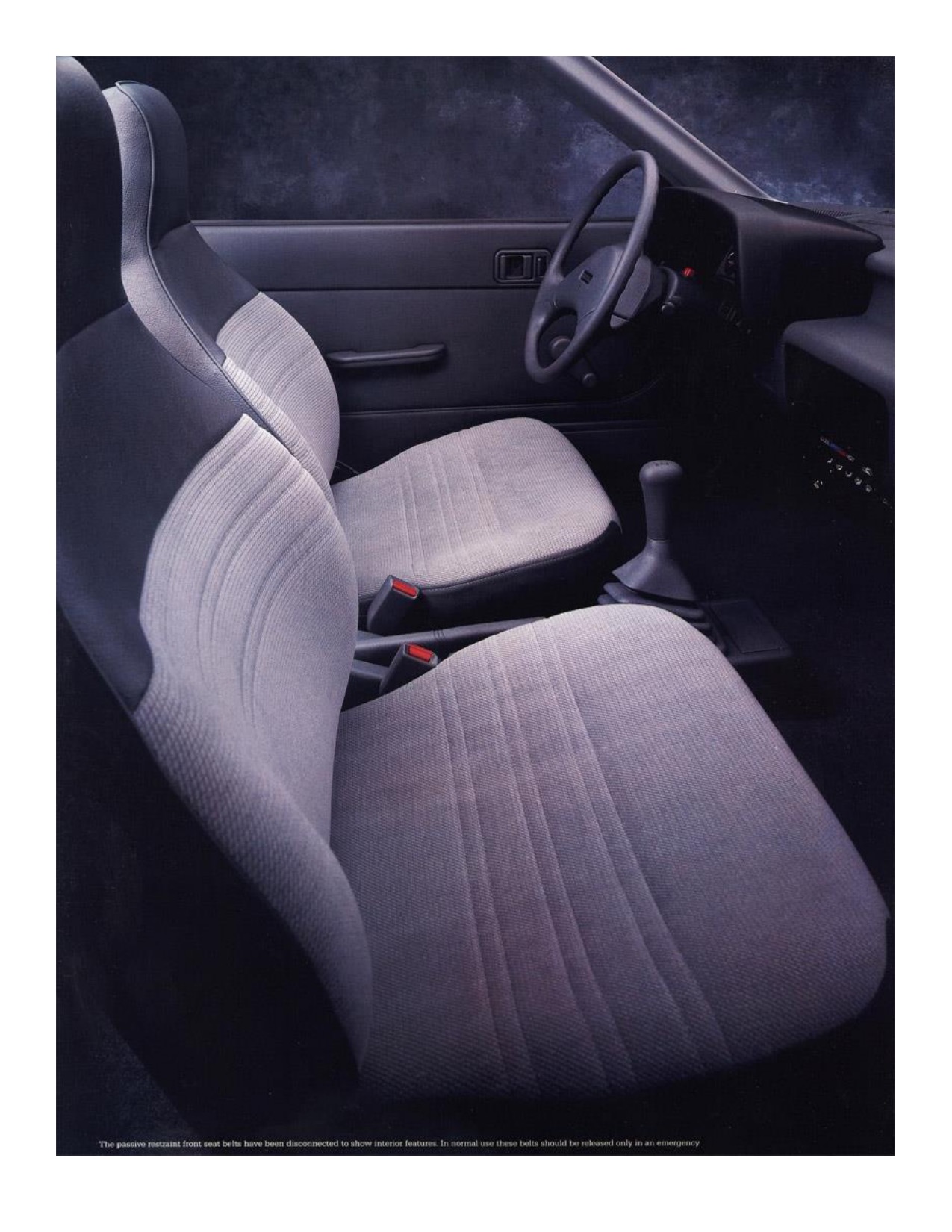 1989 Suzuki Swift Brochure Page 13